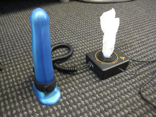 Illustration for article titled The Joyd*ck Mods Your Penis Into a Joystick (NSFW)